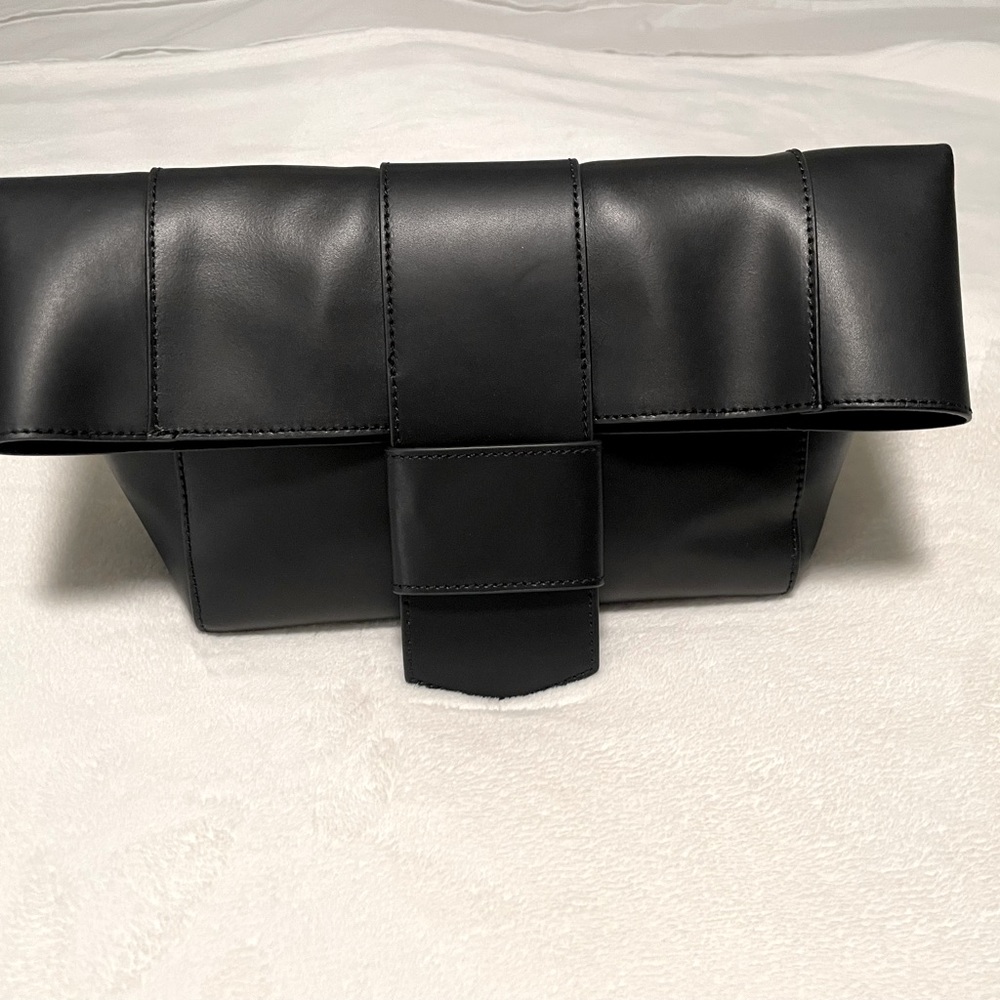 Banana Republic Oversized Leather Clutch